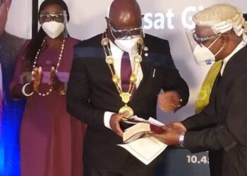 sir oyegunle becoming CIIN president