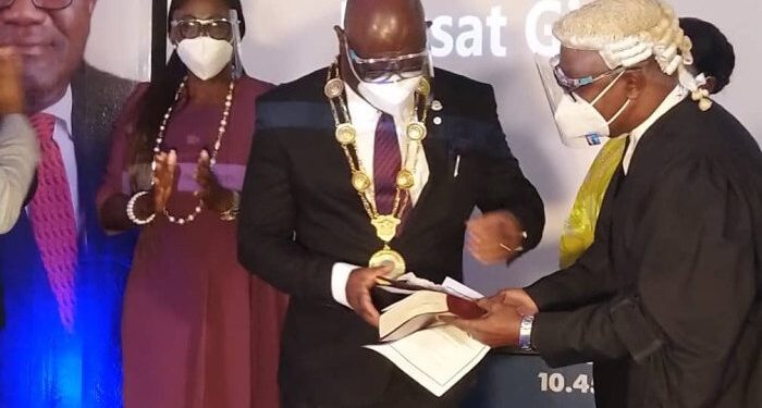 sir oyegunle becoming CIIN president