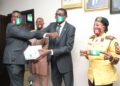 Brokers Donates Face Masks To LASTMA
