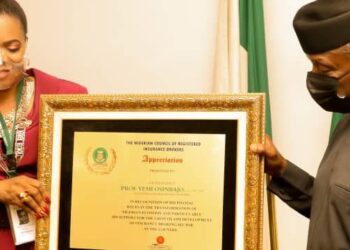 Osinbanjo Endorses Insurance For National Embrace