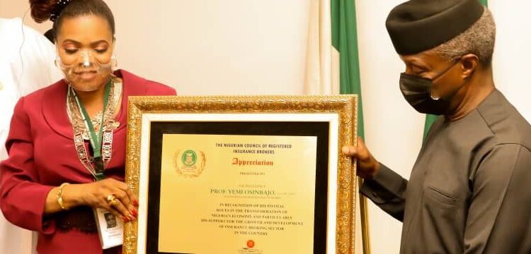 Osinbanjo Endorses Insurance For National Embrace