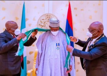 President Buhari Insurance Appeal Flying High With Highest Honour