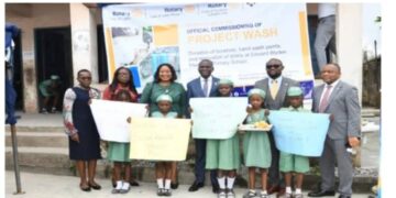 Sovereign Trust Partners With Rotary Club Lifts Good Living, Personal Hygiene For Scholars