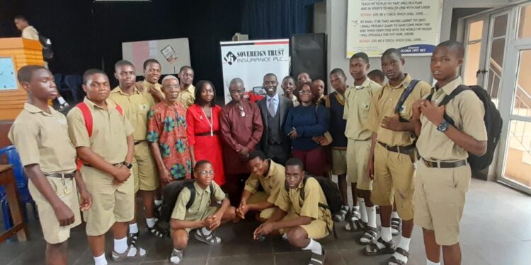 Sovereign Trust Lights Up Igbobi College Students With Career-talk, Guidance Counselling