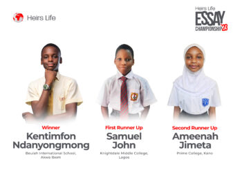 2023 Heirs Life Essay Championship, Kentimfon Ndanyongmong, Emerges The Champ