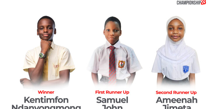 2023 Heirs Life Essay Championship, Kentimfon Ndanyongmong, Emerges The Champ