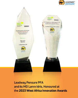 Leadway Pensure PFA , MD Lanre Idris, Honoured At The 2023 West Africa Innovation Awards