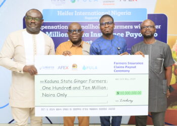 Leadway Assurance, Partners Pay  N110m Compensation To Kaduna Ginger Crop Farmers