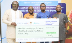 Leadway Assurance, Partners Pay  N110m Compensation To Kaduna Ginger Crop Farmers