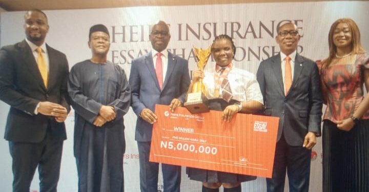 Hephzibah Chidi Comes Top In Heirs Insurance Group N8m Essay Scholarship