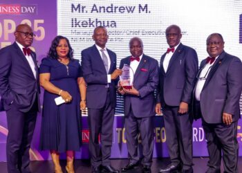 NEM Insurance CEO Flies High, Endorsed at BusinessDay Top 25 CEOs Awards