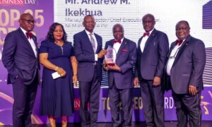 NEM Insurance CEO Flies High, Endorsed at BusinessDay Top 25 CEOs Awards