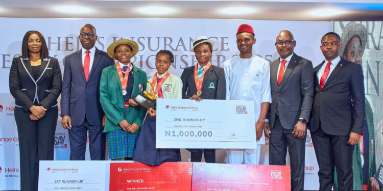 Heirs Insurance Essay Championship, 13-year-old Rhema-Love Abraham Emerges Winner of 2025 Edition