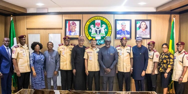 Road Safety, Insurance Compliance, Prompt Medical Response, Focal Point of NAICOM, FRSC, and NHIA Partnership