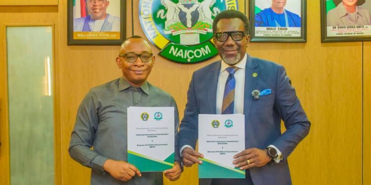 NAICOM, BPP Align Insurance Industry With National Procurement Standards in MoU