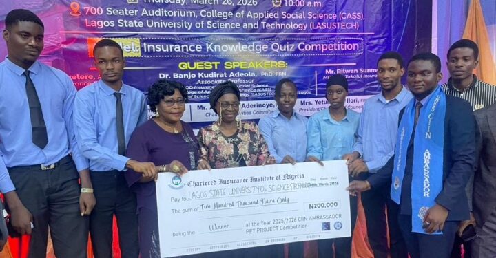 Image Spin: NEXTGEN Insurers Knowledge Challenge, Lagos State University of Science and Technology Wins