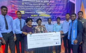 Image Spin: NEXTGEN Insurers Knowledge Challenge, Lagos State University of Science and Technology Wins